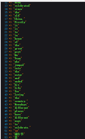 Laravel 中使用 PHP 分词库 (jieba) 和 (scws) 